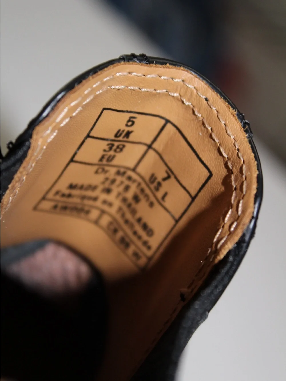 Dr. Martens 2976 Yellow Stitch Smooth Leather Chelsea Boots